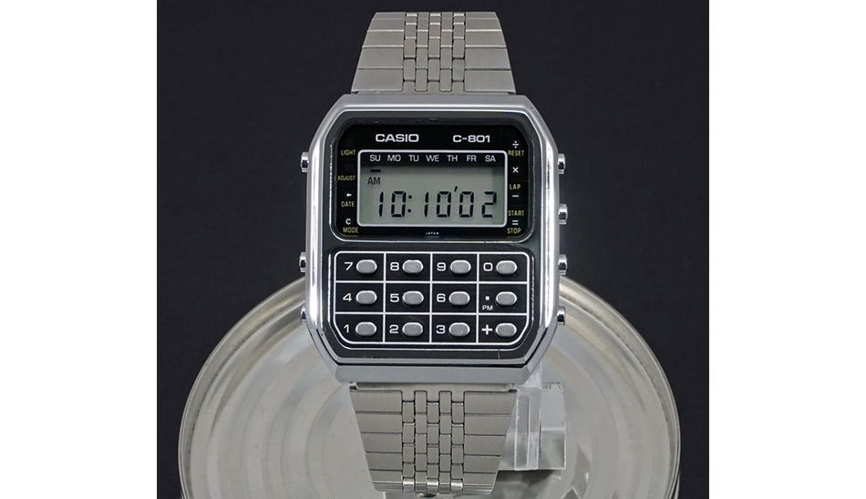ساعت مچی ماشین‌حساب کاسیو مدل C-801