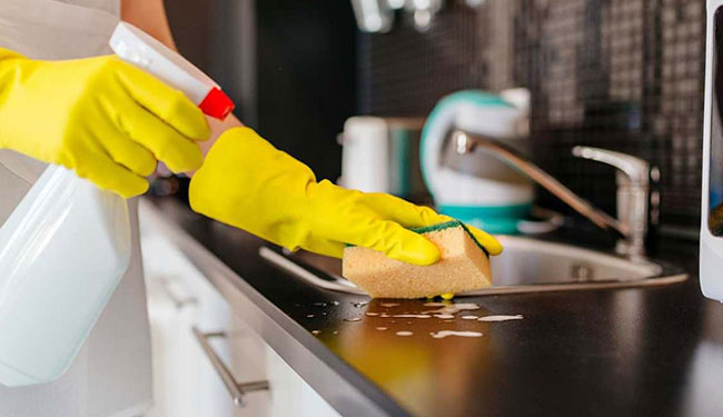 کاهش علائم حساسیت در آشپزخانه